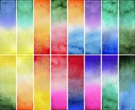 Rettangoli di pendenza dell'acquerello immagini stock libere da diritti Rettangoli di pendenza dell'acquerello immagini stock libere da diritti