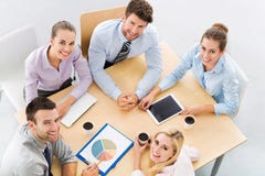 Reunião de negócio foto de stock royalty free Reunião de negócio foto de stock royalty free