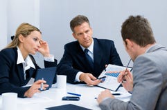 Reunião de negócio no escritório Reunião de negócio no escritório