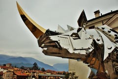 Rey Kong Rhino fotografía de archivo Rey Kong Rhino fotografía de archivo