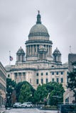 The Rhode Island State House on Capitol Hill in Providence Stock Photo The Rhode Island State House on Capitol Hill in Providence Stock Photo
