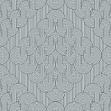 Rhombuses with rows of concentric circles. Seamless geometric pattern stock illustration Rhombuses with rows of concentric circles. Seamless geometric pattern stock illustration