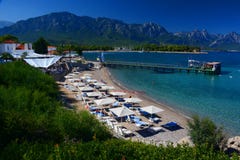 Ricorso turistico Kemer, Turchia fotografie stock Ricorso turistico Kemer, Turchia fotografie stock