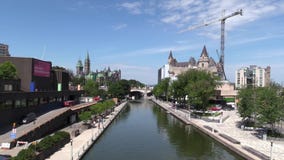 Rideau Canal in Ottawa, Canada