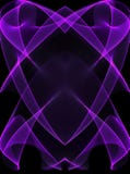 Righe d'ardore viola sul nero royalty illustrazione gratis Righe d'ardore viola sul nero royalty illustrazione gratis