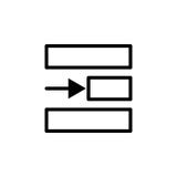 Right alignment icon. Can be used for web, logo, mobile app, UI, UX royalty free illustration Right alignment icon. Can be used for web, logo, mobile app, UI, UX royalty free illustration