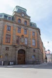 The Riksbank`s old local office building in Uppsala, Sweden