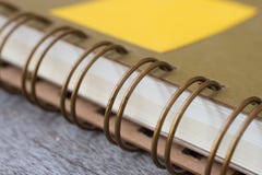 Ring Binder notebook on wooden. royalty free stock photography Ring Binder notebook on wooden. royalty free stock photography