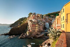 Riomaggiore Town Stock Images Riomaggiore Town Stock Images