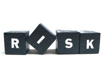 Risk Spelled Out Stock Photo Risk Spelled Out Stock Photo