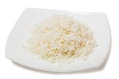 Riso bollito fotografia stock libera da diritti Riso bollito fotografia stock libera da diritti