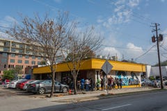 Ristorante di Klub della prima colazione a Houston, TX fotografia stock libera da diritti Ristorante di Klub della prima colazione a Houston, TX fotografia stock libera da diritti