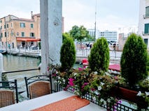 Ristorante di Venezia fotografia stock libera da diritti Ristorante di Venezia fotografia stock libera da diritti