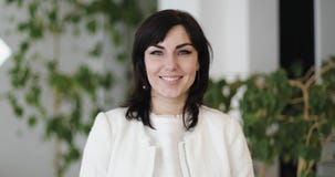Ritratto di una donna Medio Evo di affari video d archivio Ritratto di una donna Medio Evo di affari video d archivio