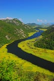 Montenegro - The River Curve at Lake Skadar nearby Rijeka Crnojevića