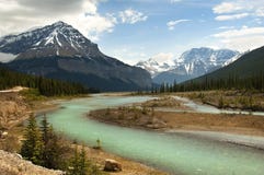 River In The Rocky Mountains Royalty Free Stock Photo River In The Rocky Mountains Royalty Free Stock Photo