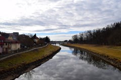 River near Hluboka castle royalty free stock image River near Hluboka castle royalty free stock image