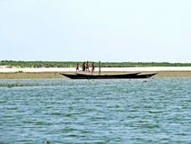 Rivière de Yamuna, le fleuve Brahmapoutre, Bogra, Bangladesh images stock Rivière de Yamuna, le fleuve Brahmapoutre, Bogra, Bangladesh images stock