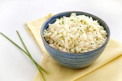 Riz de chou-fleur photos libres de droits Riz de chou-fleur photos libres de droits