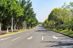 Road in city forest royalty free stock images Road in city forest royalty free stock images