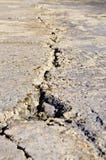 Road Crack Royalty Free Stock Images