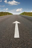 Road Direction Arrow Stock Image Road Direction Arrow Stock Image
