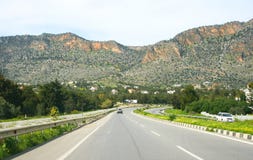 Road In Cyprus Royalty Free Stock Photo