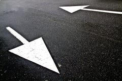 Road Marking Arrows Stock Photos Road Marking Arrows Stock Photos