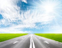 Road Perspective Royalty Free Stock Photos Road Perspective Royalty Free Stock Photos