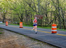 Female Runner, 2021 Blue Ridge Marathon