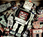robot zabawki