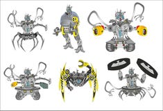 Robots del asesino del arma libre illustration Robots del asesino del arma libre illustration