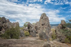 Roca de la ejecución, gamas de Macedon del soporte imagen de archivo Roca de la ejecución, gamas de Macedon del soporte imagen de archivo