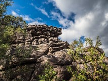Rock Formation in Halls Gap, Grampians Stock Photography Rock Formation in Halls Gap, Grampians Stock Photography