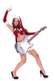 Rock and roll, Santa! stock image Rock and roll, Santa! stock image
