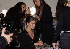 Christian Siriano FW19 Runway Show as part of NYFW stock photo Christian Siriano FW19 Runway Show as part of NYFW stock photo