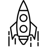 Rocket Icon Vector royalty free illustration Rocket Icon Vector royalty free illustration