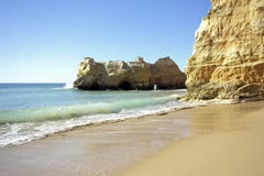 Rocks At Praia Da Rocha Near Portimao In Portugal Royalty Free Stock Images Rocks At Praia Da Rocha Near Portimao In Portugal Royalty Free Stock Images