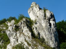 Rocks in the Kobylanska valley in the Krakow-Czestochowa Upla royalty free stock image Rocks in the Kobylanska valley in the Krakow-Czestochowa Upla royalty free stock image