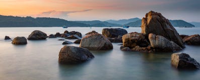 Rocky Coastline royalty free stock photography Rocky Coastline royalty free stock photography