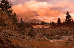 Rocky Mountain Landscape
