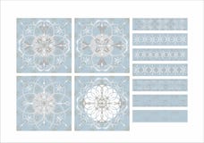 Rocznik ceramicznej płytki wzór Obrazy Stock Rocznik ceramicznej płytki wzór Obrazy Stock