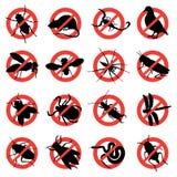 Rodent and pest warning signs