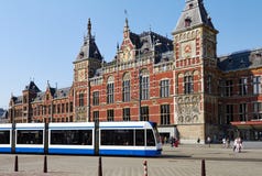 ?rodkowy dworzec w Amsterdam obraz stock ?rodkowy dworzec w Amsterdam obraz stock