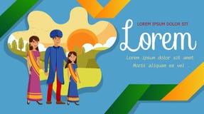 Rodzinny Plenerowy czas wolny, rodzicielstwo sztandaru uk?ad ilustracja wektor Rodzinny Plenerowy czas wolny, rodzicielstwo sztandaru uk?ad ilustracja wektor