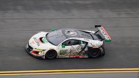 Rolex 24 au speed-way international de Daytona le 30 janvier 2017 photos stock Rolex 24 au speed-way international de Daytona le 30 janvier 2017 photos stock