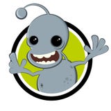 rolig främmande tecknad film vektor illustrationer rolig främmande tecknad film vektor illustrationer