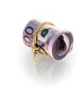 Roll Of Euro Banknotes Royalty Free Stock Photography