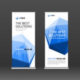 Roll up banner design layout. royalty free illustration Roll up banner design layout. royalty free illustration