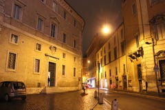 Roma hoje à noite imagens de stock Roma hoje à noite imagens de stock